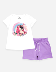 Đồ bộ ngắn bé gái Gấu dâu Lotso