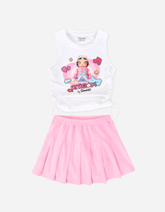 Set váy bé gái Space Molly Bomines