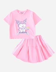 Set váy bé gái Kuromi Bomines
