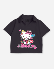 Áo bé gái Kuromi Kitty Bomines