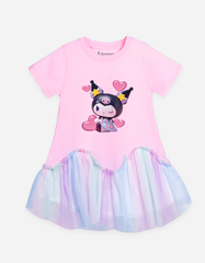 Váy bé gái hoạt hình Kuromi Bomines
