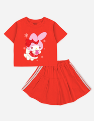 Set váy bé gái Giáng sinh Bomines