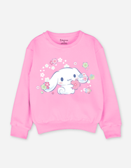 Áo bé gái Kuromi Bomines, Áo nỉ da cá cotton họa tiết cho bé 3 -12t, 14-40kg ATDSAN