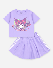Set váy bé gái Melody Cinnamoroll Bomines, Bộ áo chân váy Kuromi