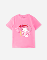 Áo thun Tết Bomines, áo thun hoạt hình bé gái