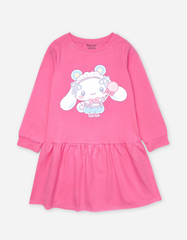 Váy bé gái Cinnamoroll, đầm tay dài cho bé gái