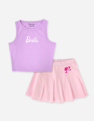 Set chân váy bé gái Barbie