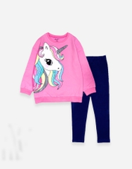 Đồ bộ dài bé gái Unicorn