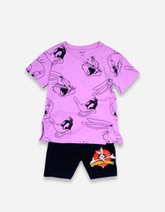 Đồ bộ lửng bé gái họat hình Looney Tunes