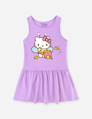Đầm cotton sát nách Hello Kitty