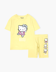 Đồ bộ lửng bé gái Hello Kitty múa bale