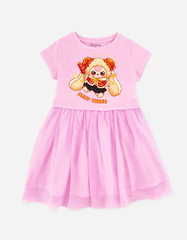 Váy bé gái Babythree Bomines, đầm Tết bé gái