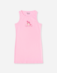 Đầm body bé gái Cinnamoroll Hello Kitty Kuromi Bomines