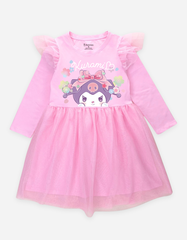 Váy cho bé gái tay dài Kuromi Bomines