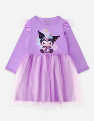 Váy cho bé gái tay dài Kuromi Bomines