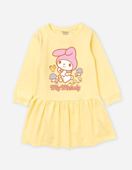 Váy bé gái My Melody, đầm tay dài cho bé gái