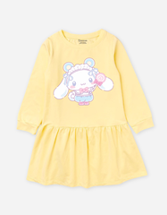 Váy bé gái Cinnamoroll, đầm tay dài cho bé gái