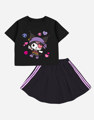 Set váy Kuromi Chiikawa Halloween