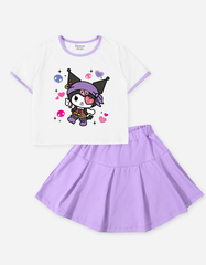 Set váy bé gái Kuromi