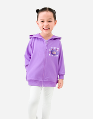 Áo khoác bé gái Babythree Qkid Yooki