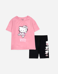 Đồ bộ lửng bé gái Hello Kitty múa bale