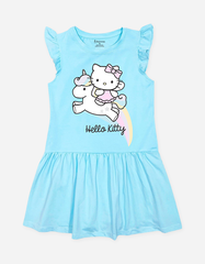 Váy bé gái tay cánh tiên Hello Kitty