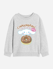 Áo bé gái Kuromi Bomines, Áo nỉ da cá cotton họa tiết cho bé 3 -12t, 14-40kg ATDSAN