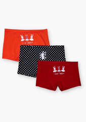 Quần chip đùi bé gái nhiều họa tiết set 3