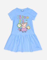 Váy bé gái tay ngắn Peppa Pig