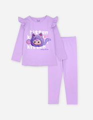 Đồ bộ bé gái BabyThree Qkid