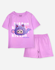 Đồ bộ ngắn bé gái BabyThree Bomines