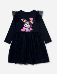 Váy cho bé gái tay dài Kuromi Bomines