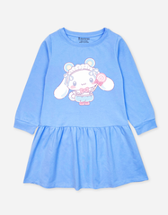 Váy bé gái Cinnamoroll, đầm tay dài cho bé gái