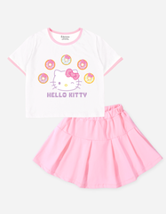 Set váy bé gái Hello Kitty Bomines