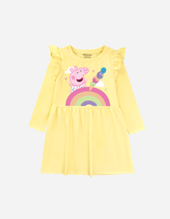 Váy bé gái tay dài Peppa Pig