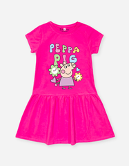 Váy bé gái tay ngắn Peppa Pig