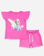 Đồ bộ ngắn bé gái Elsa cầu vồng