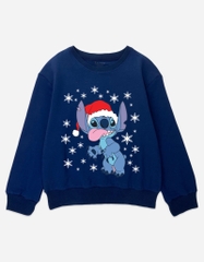 Áo sweater Stitch tay dài bé gái bé trai