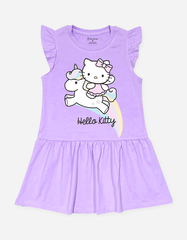 Váy bé gái tay cánh tiên Hello Kitty