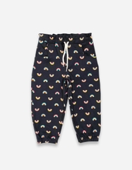Quần jogger ngố bé gái nhiều họa tiết