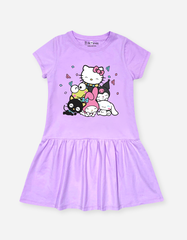 Váy bé gái tay ngắn Sanrio