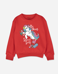 Áo sweater bé gái tay dài Kỳ Lân Unicorn
