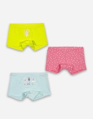 Quần chip đùi bé gái nhiều họa tiết set 3