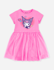 Váy bé gái phối lưới Kuromi