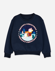 Áo sweater Bomines bé trai bé gái tay dài