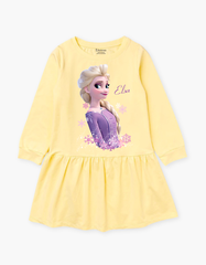 Váy bé gái mùa thu tay dài Elsa