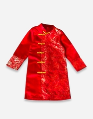 Áo dài Tết cách tân bé trai size đại