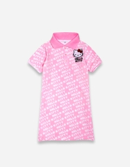 Váy bé gái tay ngắn Hello Kitty size đại