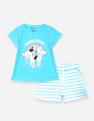 Đồ bộ ngắn cho bé gái Kitty Minnie Unicorn