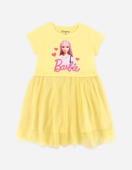 Váy bé gái phối lưới Barbie